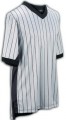 ELITE Performance Grey Side Panel Pinstripe V-Neck Basketball Referee Shirt